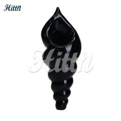 2025 Hot Sale 4 3 Inches Mini Spiral Conch Handpipe 420 Dry Herb Tobacco Pyrex Glass Smoking Hand Pipe - Image 5