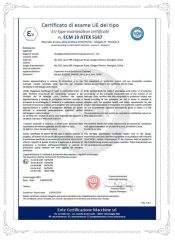 ATEX certificate from Shanghai Kaiwei Intelligent Technology (Group) Co., Ltd.