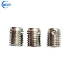 Whole Stainless Steel Tapping Bushing Steel Brass Wire Threaded Sleeve Self-Tapping Threaded Insert Used in Motorcycle Part - Image 1