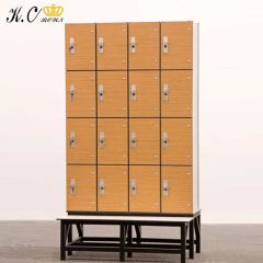 HPL Gym Locker Public Beach Storage Lockers Room Origin China Condition New Trademark KCrowne Model NO. Locker 8 HS Code - Image 1