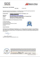 SGS certificate from Changzhou Hao Lan Import & Export Trading Co., LTD.