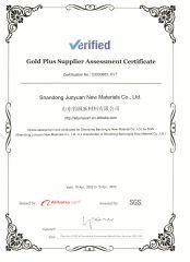 SGS certificate from Shandong Junyuan New Materials Co., Ltd.