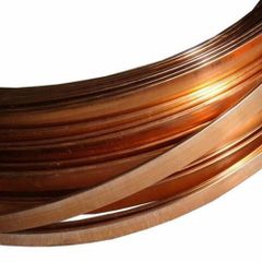 Copper Earthing Strip Width 1 Inch Purity 99.9% Weight PER KG Finish COPPER Material Copper Grade Pure Copper Copper Content 99.5 - Image 1