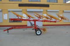 Tractor Trailed Agri Hay Rake Disc Rake Wheel Hay Rake Model No. 9L Origin China Warranty 1 Year Color as Demand Weight - Image 4