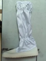 Autoclavable Heat Resistant Cleanroom Booties Origin China Gender Unisex Insoles Rubber Model NO. LZ02023 Trademark Lingtech - Shanghai Lingtech Technology Co., Ltd.