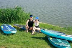 Popular Design Inflaming Retarding Anti-UV Racing Sup Paddle Board - Image 4