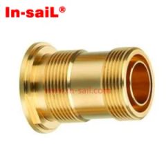 Brass Pipe Garden Hose Fitting Flange Hydraulic Fitting DIN ISO Head Type Round Connection Male Model NO. OEM ODM Trademark In-saiL - Shenzhen In-sail Precision Parts Co., Ltd.