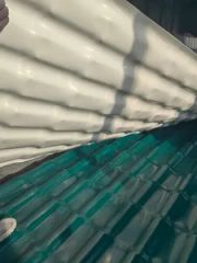 Good Synthetic Resin ASA PVC Plastic Roof Tile for Prefab House Roofing - Image 6
