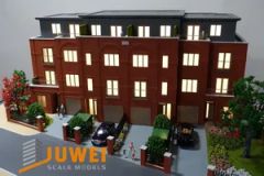 3D Physical Villa House Scale Model with Customized Color and Lighting (JW-23) - Image 5