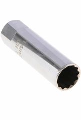 14 mm plug socket Size 3/8x14mm length Approx. 6.3cm/2.48 Material Chrome vanadium - Image 1