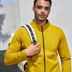 Men Outwork Jackets Casual Softshell Sports Running Jacket with Multiple Pockets - Image 3
