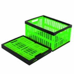 Wholesale Plastic Foldable Container, Storage Contaier Origin China Size 9 Kinds Folded Unfolded Plastic Type PP Scale Heavy Duty - Qingdao Guanyu Plastic Co., Ltd.