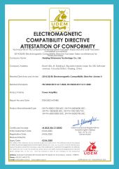 CE certificate from Nanjing Shinewave Technology Co., Ltd.