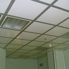 Metal Ceiling Work Size 600x600 mm Surface Treatment Coated, Galvanised Features Water Proof, Corrosion Resistant Type of False Ceiling Concealed False - Image 1