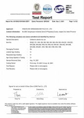 EN62115 certificate from Zoom (Shenzhen) Trading Co., Ltd.