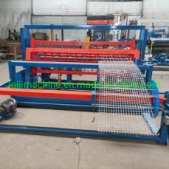 Fully Automatic Crimped Wire Mesh Weaving Machine [Ginning Net Machine] Wire Ginning Net Weaving Machine Steel Supplier for Construction Work - HEBEI LAIJI IMP& EXP CO., LTD.