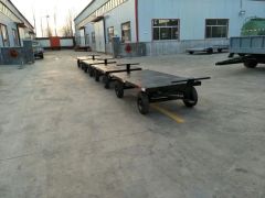 European Type Single Axle Plant Trailers Flat Top Trailer ATV Galvanized Plate Trailer - Image 5