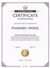 Certificate certificate from Shantou Wanmu Underwear Industry Co., Ltd.