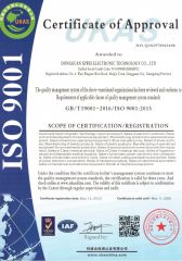 ISO9001 certificate from ESD CONDUCTIVE CO., LTD