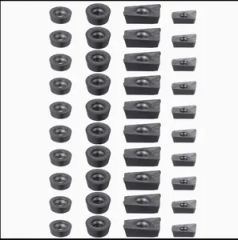 High Quality Tungsten Carbide Round Milling Cutter R5 R6 Inserts Rckt Rpmw Rpmt Rdmt - Image 6