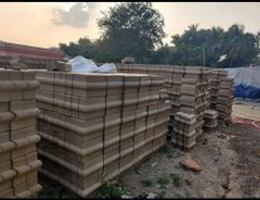 Fly Ash Interlocking Bricks (300x150x100 mm) Finish Textured Brick Color Grey Material Fly Ash Brick Type Solid Brick Size 300×150×100 - Image 5