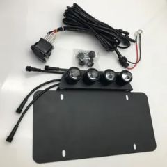USA License Plate Frame with LED Projector Built-in - Image 2