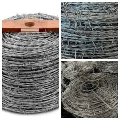 Low Cost Perimeter Protection Wire Anti-Rust 12X14 Gauge Barbed Wire - Image 5