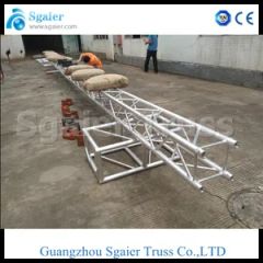 Aluminum Concert Stage Roof Truss Square Box Rectangle Truss OEM Yes Shape Square Color Silver Length 0.5-4m Model NO. SF01 - Guangzhou Sgaier Truss Co., Ltd