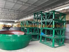 High Performance Wet Pan Silver Copper Gold Ore Grinding Milling Machine/Two Rollers Gold Wet Pan Mill Machine Gold Mining Machinery - Image 2