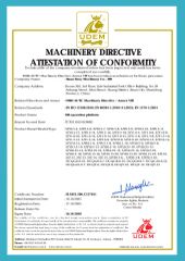 CE Certificates certificate from Huanyu (Shandong) Intelligent Equipment Co., Ltd.