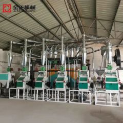 10 - 500 Ton Tpd Full Set Wheat Rice Beans Flour Processing Line White Whole Wheat Grinder Flour Mill Wheat Flour Milling Machine - Image 3