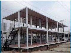 Steel Frame Structure Flat Pack Modular Container Affordable House for Homeless - Image 2