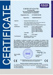 Sunstone 12V CE certficate certificate from Solid Power Industrial (Shenzhen) Co., Ltd.