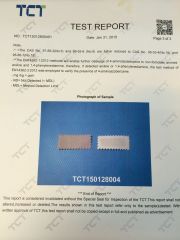 Eco-Friendly PU&PVC Leather SGS, ISO9001,TCT Certificates certificate from Guangzhou Huashine PU Leather Co., Ltd.