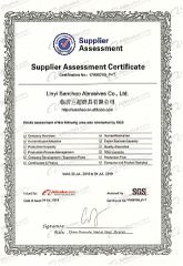 SGS certification certificate from Shandong Sanzhao Supply Chain Co., Ltd.