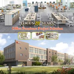 Commercial Modern Competitive Modular Office Set Furniture Conference Meeting Reception Discussion Office Table - Image 4