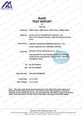 AN XIN TESTING CERTIFICATION certificate from Suzhou Arisons New Material Co.,Ltd.