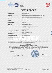 Certificate certificate of Ningbo Langyao Lighting Technology Co., Ltd – certificate photo, supplier certificates section