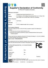 FCC Certificate certificate from Guangzhou Zhongpai Electronics Co., Ltd.