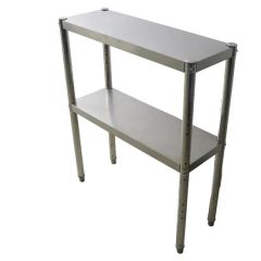 Commercial Kitchen Stainless Steel Shelf Closed Open Origin China Material Steel Trademark none Model NO. H-003 Structure - Image 3