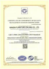ISO9001 certificate from Dalian Eastland International Trading Co., Ltd.