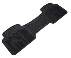 3 PCS PVC Car Mat Black - Image 3