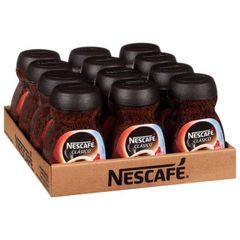 NESCAFÉ CLÁSICO Instant Coffee Dark Roast 1.7 oz – 12 Jars/Case | Wholesale Distributions - Image 1