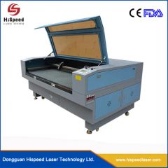 Fabric MDF Plastic CO2 Laser Cutting Machine Favorable Price Origin China HS Code 8456100090 Port: Shenzhen, China Cooling System Air - Dongguan Hispeed Laser Technology Ltd.