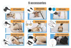 Newest Tecar RF Equipment Physical Therapy Physio 10.0 448kHz Tecar for Pain Relieving - Image 2