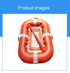 Marine Life Raft Hoistable Lifeboat Water Rescue Equipment Seater 2 Paddle Yes Color Orange Model NO. Lb-02 Model No. - Image 5