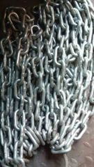 Silver 15mm MS Ship Chain Width 15mm Material MS Color Silver Hardness 90HRC Usage/Application For Ship Surface Finish Powder - Image 1
