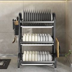 High-Temperature Baking Paint Process Storage Holders Anti-Slip Feet Kitchen Storage Free Combination Storage Holders Racks - Image 4