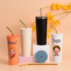 700ml Drink Design Unbreakable Reusable Promotional Wine Sippy Cup with Extra Lid and Straw - Shanghai Karry Industrial Co., Ltd.