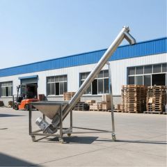 Screw Conveyor Used for Transporting Rice Husks Corn and Rice - Image 1